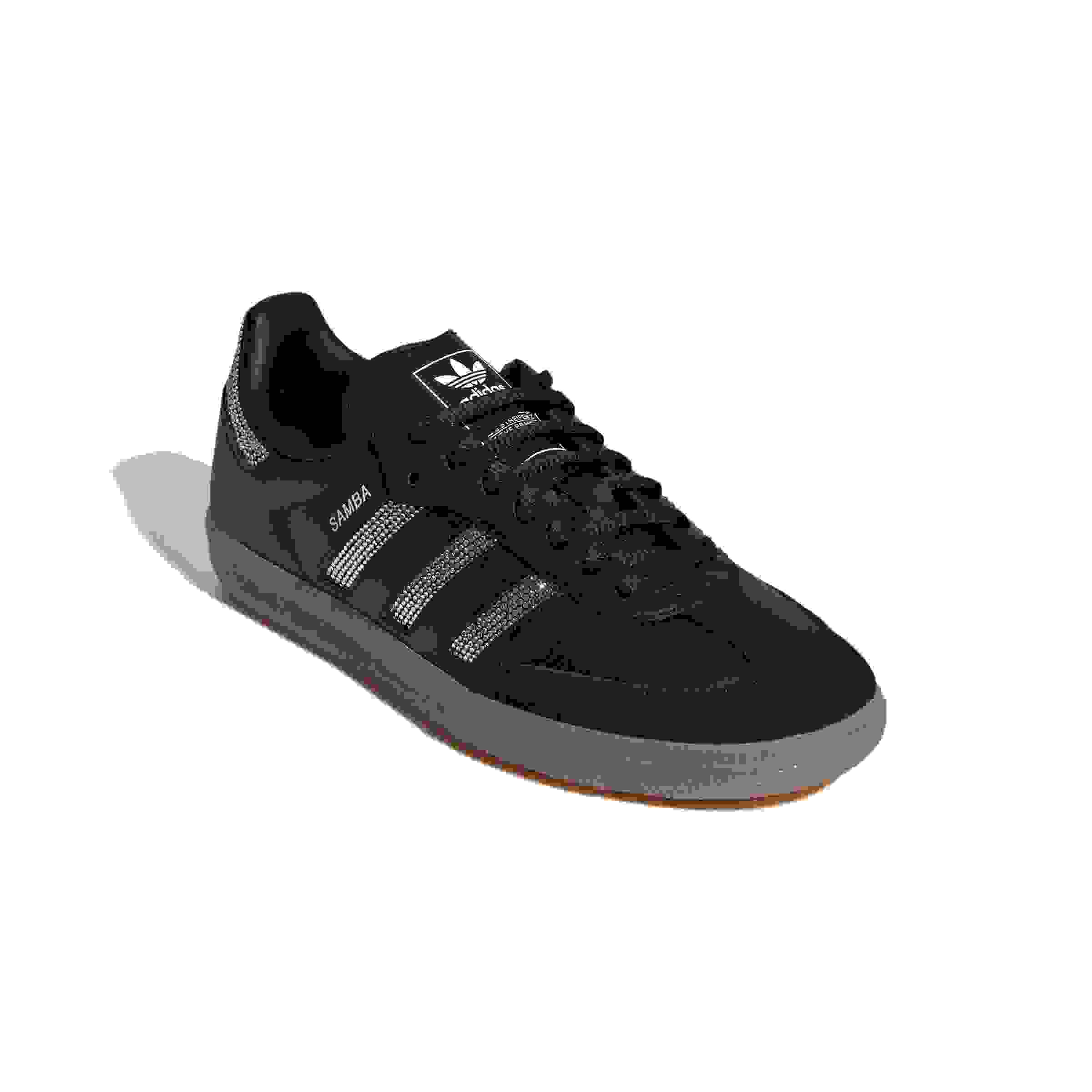adidas Originals Samba OG Grade School Girls' "Black Rhinestone" Shoe